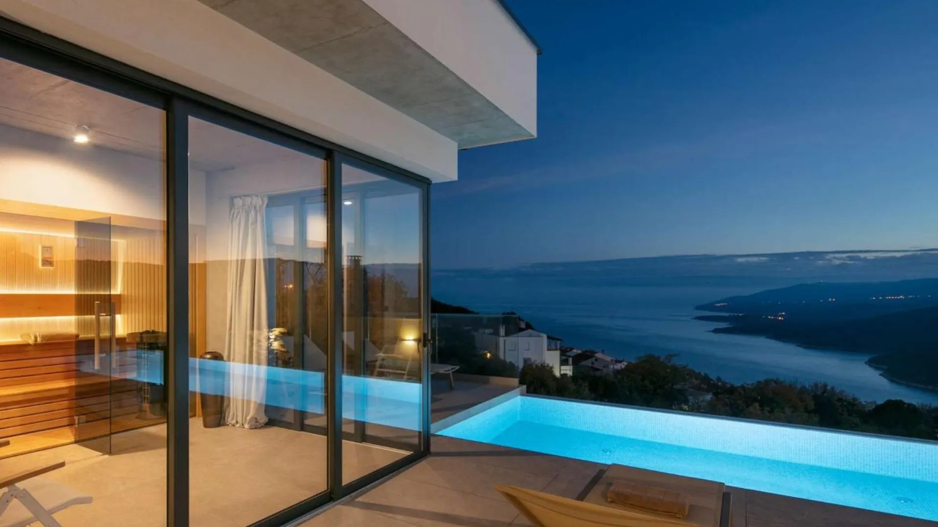 Villa With Sea Views And Wellness In Rabac